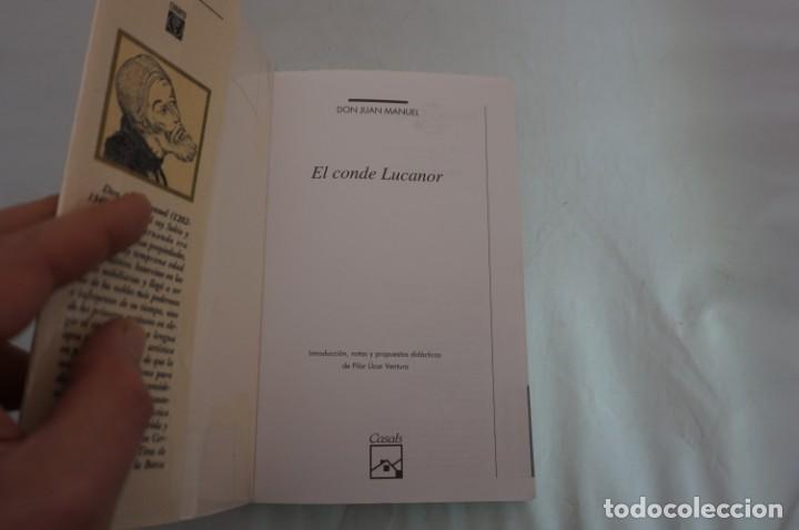 Libros: 2B/ EL CONDE LUCANOR - DON JUAN MANUEL / CASALS - Foto 3