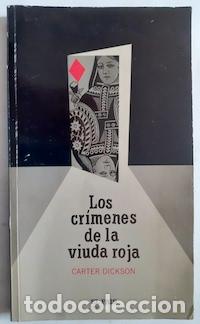 Libros: Los cr&iacute;menes de la viuda roja - Carter Dickson - Foto 1