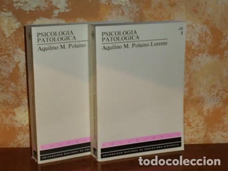 B&uuml;cher: PSICOLOG&Iacute;A PATOL&Oacute;GICA 1 y 2 (Dos tomos) - Polaino Lorente, Aquilino M.