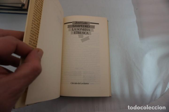 Libros: 8B/ LA SONRISA ETRUSCA - JOSE LUIS SAMPEDRO / CIRCULO DE LECTORES - Foto 3