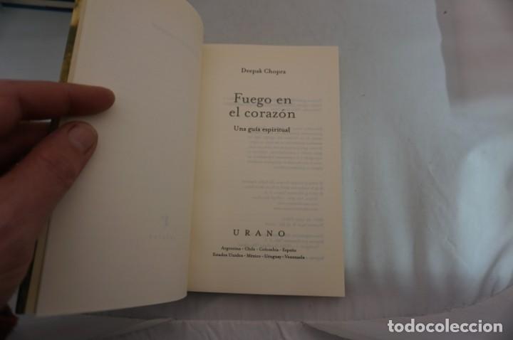 Libros: 8B/ FUEGO EN EL CORAZON - DEEPAK CHOPRA / URANO - Foto 3