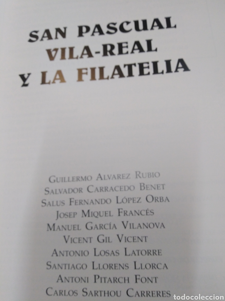 Libros: SAN PASCUAL VILA-REAL Y LA FILATELIA - V.V A.A. - Foto 4