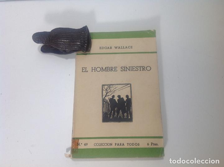 Libros: EL HOMBRE SINIESTRO EDGAR WALLACE - Foto 1