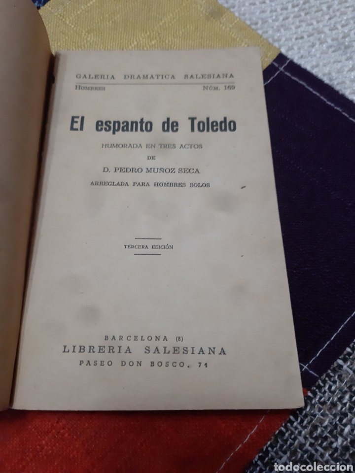 Libros: Libro El Espanto de Toledo. 1.941. - Foto 2