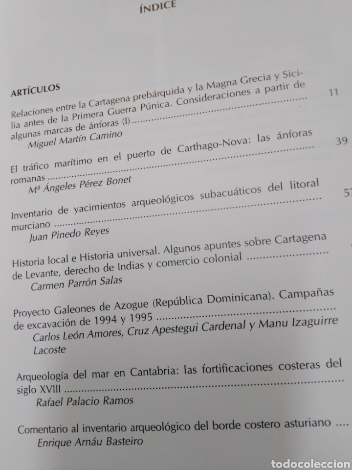 Libros: CUADERNOS DE ARQUEOLOGIA MARITIMA, N&ordm; 4 - V. V A. A. CATALOGO - Foto 4