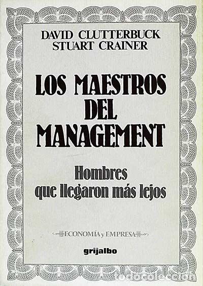 Libros: Los maestros del management - David Clutterbuck. Stuart Crainer - Foto 1