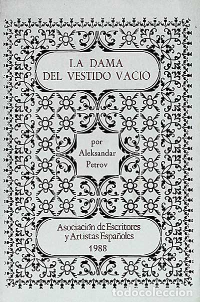Libros: La dama del vestido vac&iacute;o - Aleksandar Petrov. - Foto 1