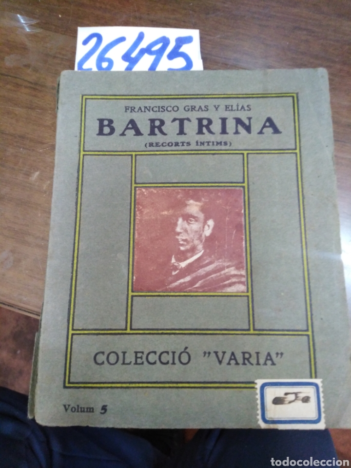 Libros: BARTRINA (recorts intims) - GRAS ELIAS, Francisco - Foto 1