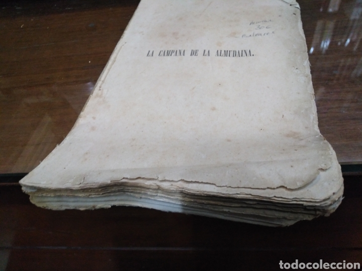 Libros: LA CAMPANA DE LA ALMUDAINA. Baleares - PALOU COLL, Juan - Foto 4