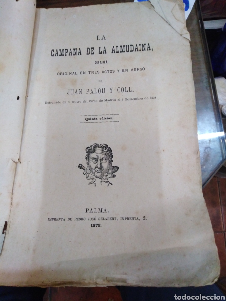 Libros: LA CAMPANA DE LA ALMUDAINA. Baleares - PALOU COLL, Juan - Foto 1