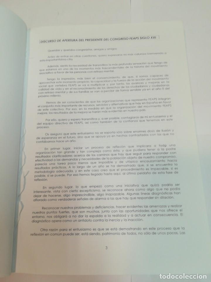 Libros: Congreso FEAPS Siglo XXI SA2928 - Foto 2