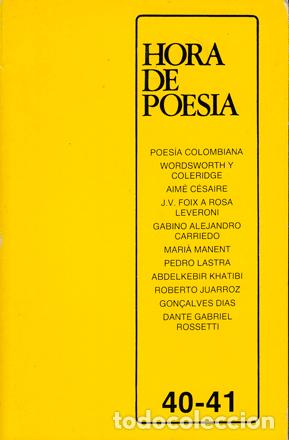 Libros: Hora de poes&iacute;a N&ordm; 40-41 - Foto 1