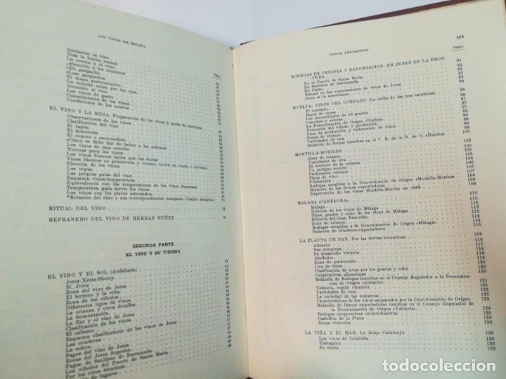 Libros: JOSE DEL CASTILLO Los vinos de Espa&ntilde;a SA2949 - Foto 3