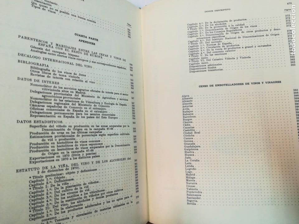 Libros: JOSE DEL CASTILLO Los vinos de Espa&ntilde;a SA2949 - Foto 6