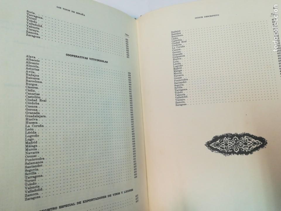 Libros: JOSE DEL CASTILLO Los vinos de Espa&ntilde;a SA2949 - Foto 7