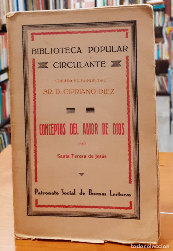 Libros: Conceptos del amor a Dios - SANTA TERESA DE JES&Uacute;S - Foto 1