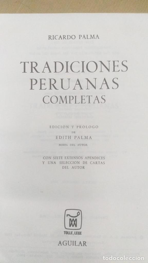 Libros: Tradiciones Peruanas, de Ricardo Palma - Foto 4