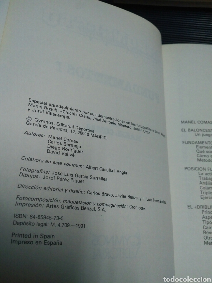 Libros: Baloncesto. Fundamentos I. Por Manel Comas - Foto 4
