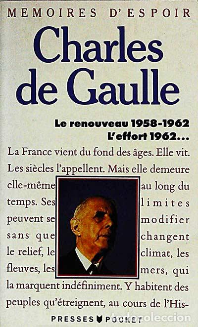 Libros: Memoires despoir - Charles de Gaulle. - Foto 1