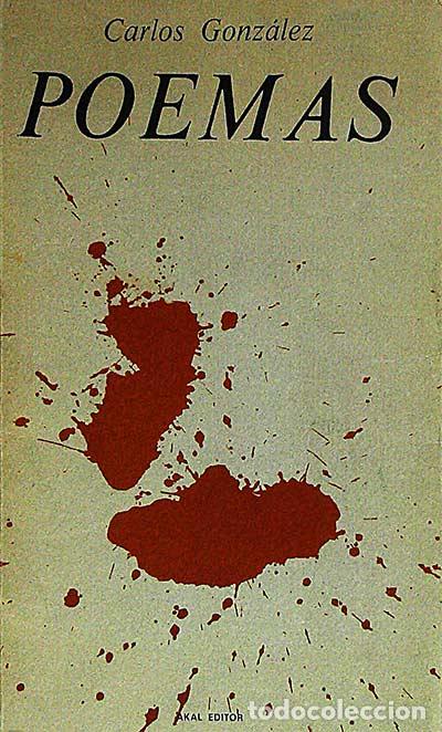 Libros: Poemas - Carlos Gonz&aacute;lez - Foto 1