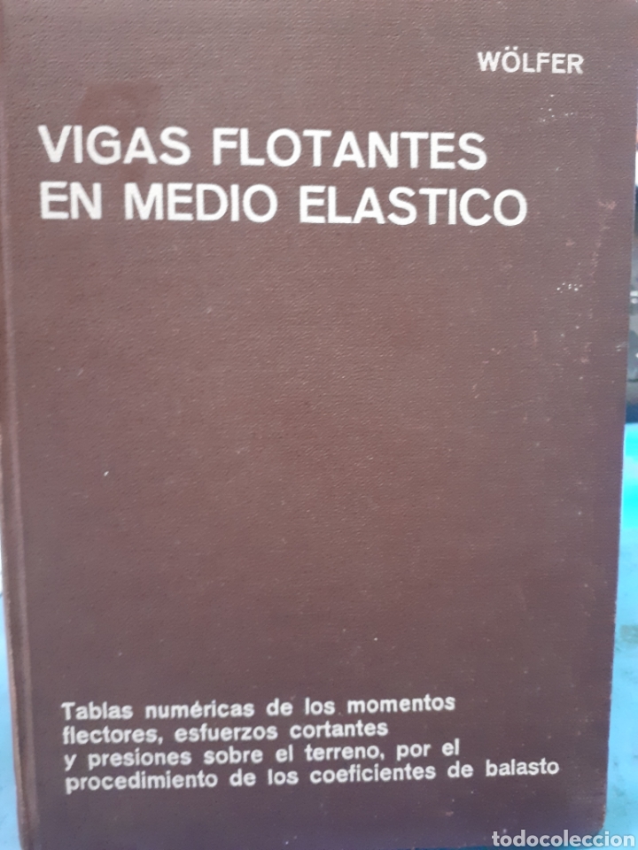 Libros: VIGAS FLOTANTES EN MEDIO ELASTICO - W&Ouml;LFER - Foto 1