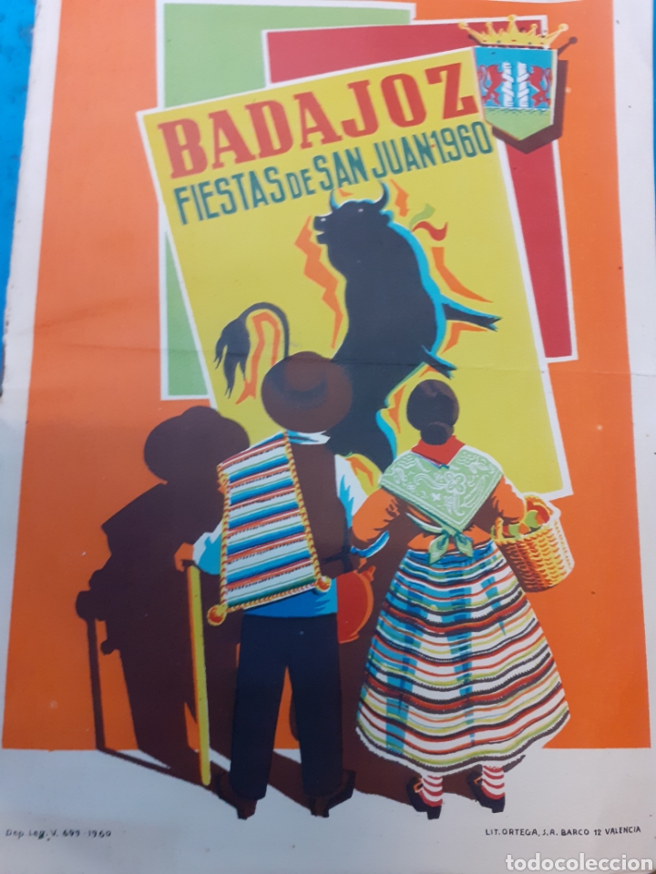 Libros: BADAJOZ. FIESTAS DE SAN JUAN 1960 - PROGRAMA DE ACTOS - Foto 1