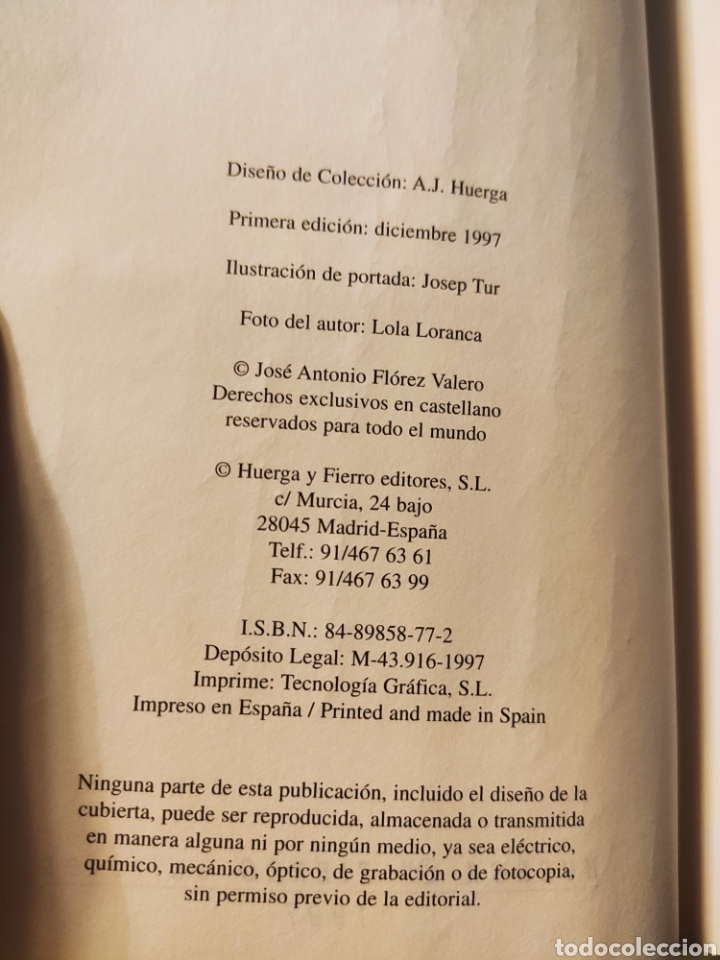 Libros: Quiero Comer con Los Perros. Jos&eacute; Antonio Florez Valero - Foto 3