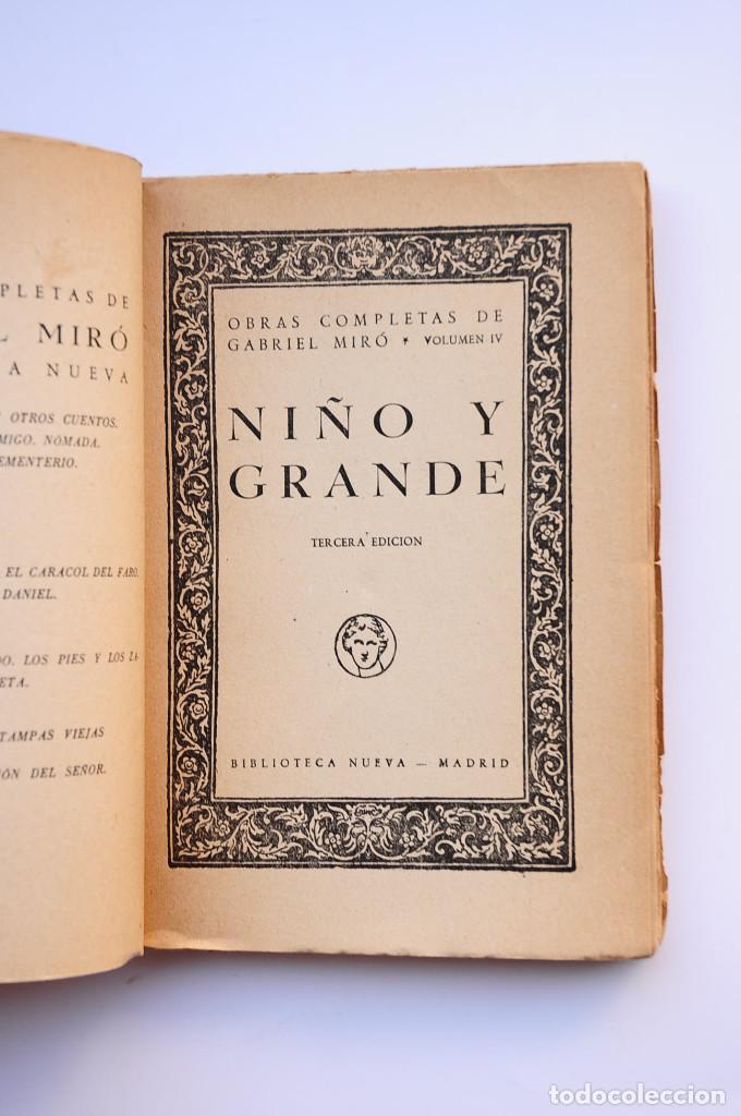 Libros: Ni&ntilde;o y grande - MIR&Oacute;, Gabriel - Foto 2