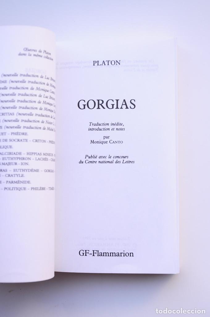 Libros: Gorgias - PLAT&Oacute;N - Foto 2