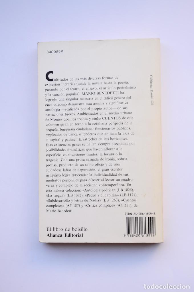 Libros: Mario Benedetti. Cuentos - BENEDETTI, Mario - Foto 4