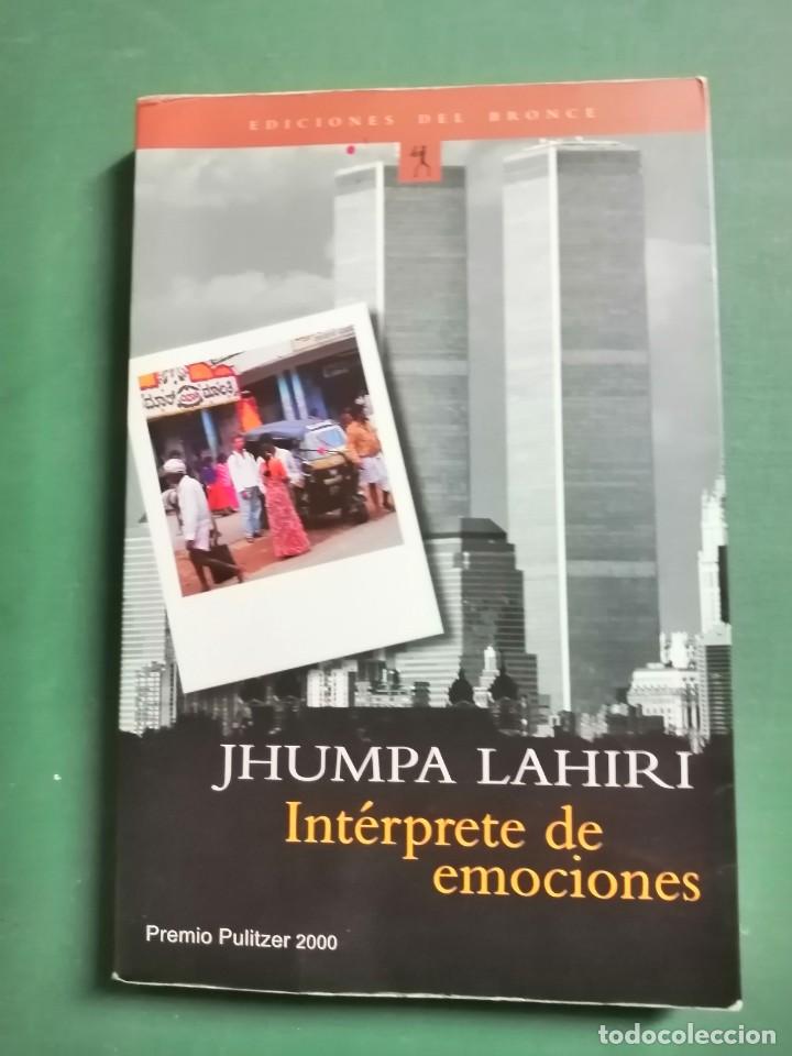 Libros: INT&Eacute;RPRETE DE EMOCIONES - Jhumpa Lahiri - Foto 1