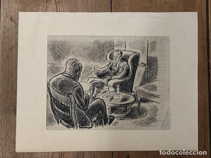 Libros: Dibujo original a tinta. Dessin original - Bruller, Jean. - Foto 1