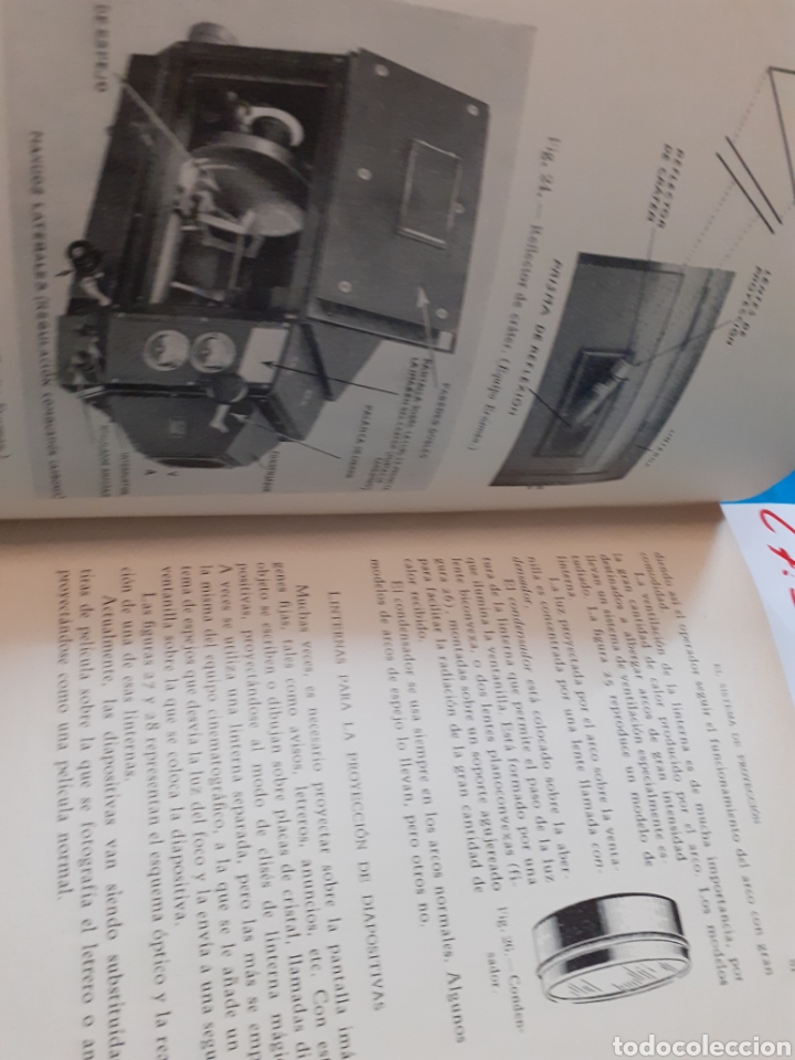 Libros: MANUAL DE PROYECCION CINEMATOGRAFICA SONORA - ROBERT ROBERT, Antonio. - Foto 5