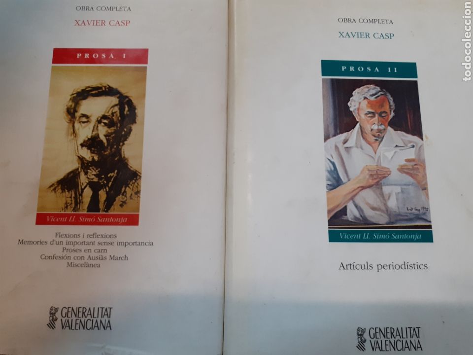 Libros: PROSA I y II.Los 2 tomos. Obra completa - CAPS, Xavier. - Foto 1