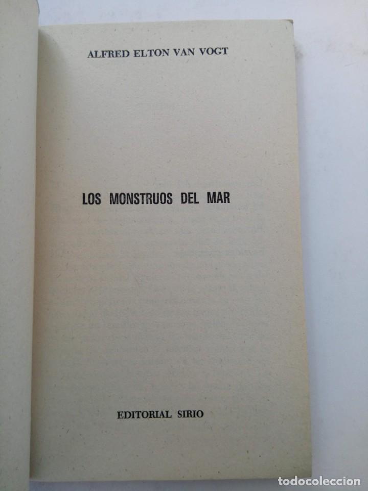 Libros: LOS MONSTRUOS DEL MAR - ALFRED VAN VOGT - EDITORIAL SIRIO - Foto 2