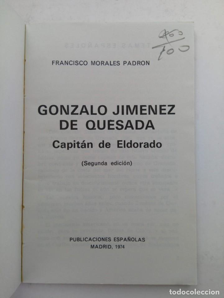 Libros: JIM&Eacute;NEZ DE QUESADA - FRANCISCO MORALES PADR&Oacute;N - Foto 2