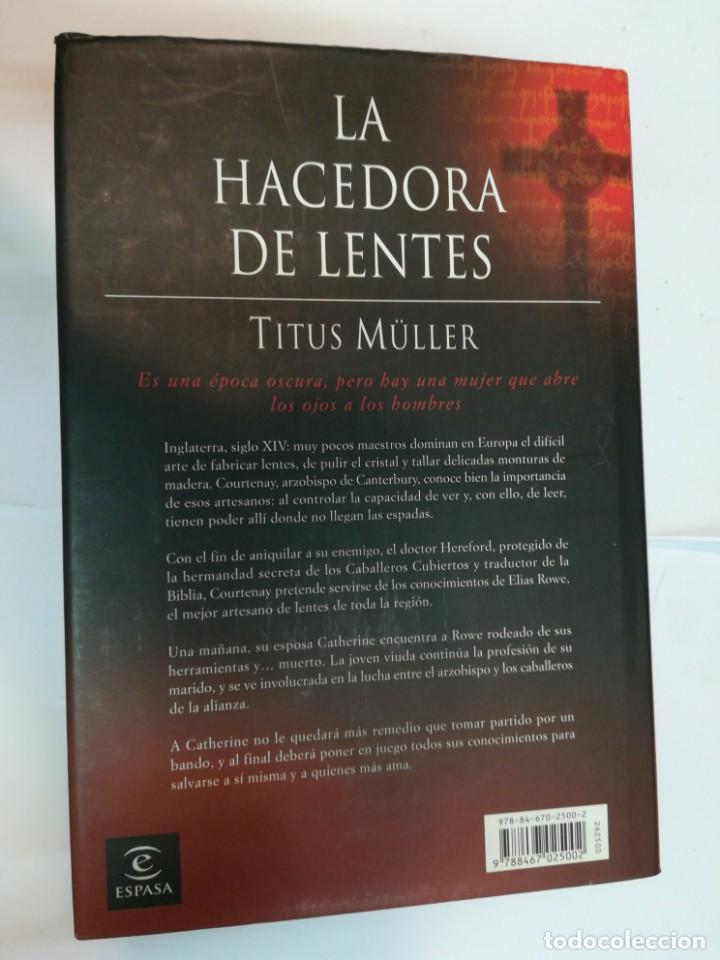 Libros: TITUS M&Uuml;LLER La hacedora de lentes SA3942 - Foto 2