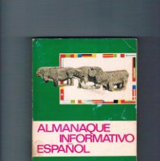 Libros: ALMANAQUE INFORMATIVO ESPAÑOL 1968 ASOCIACION PRENSA DE BARCELONA **. Lote 190148863