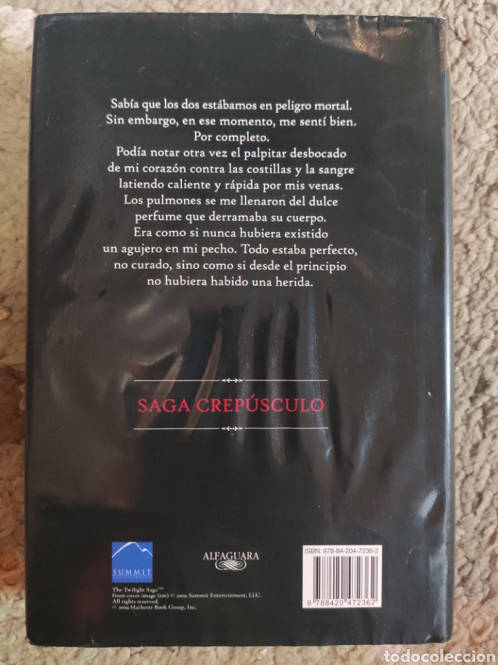 Libros: Luna Nueva. Stephenie Meyer. Crepusculo TAPAS DURAS - Foto 2