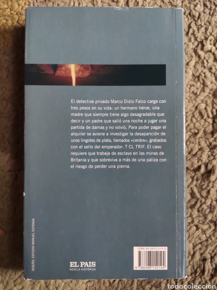 Libros: La Plata de Britania. Lindsey Davis. - Foto 2