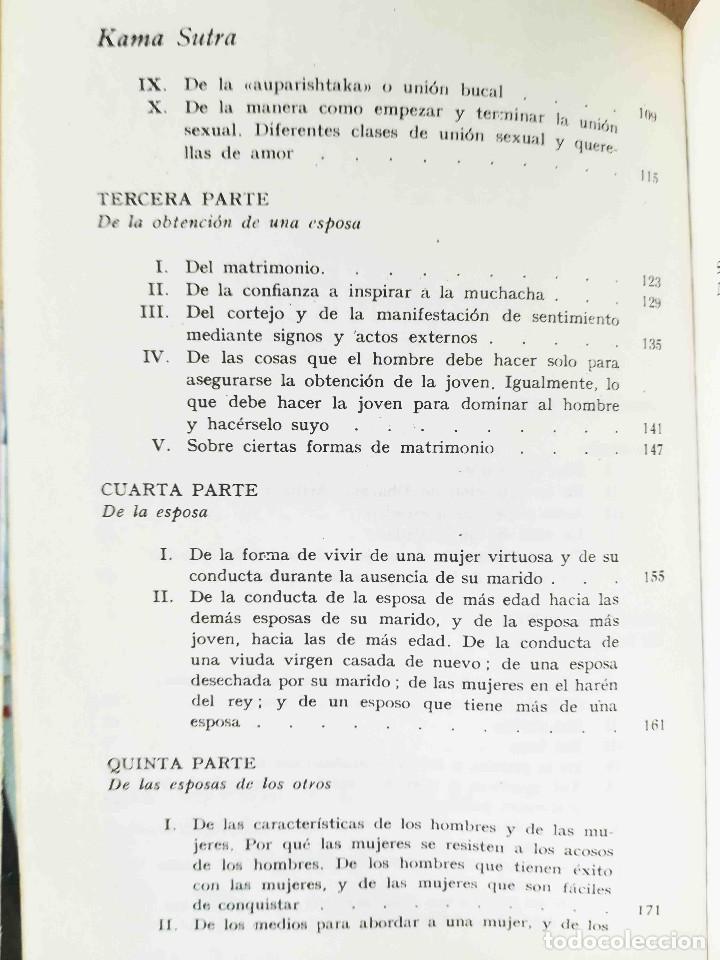 Libros: Kamasutra - Editorial A.T.E. 1973 - Foto 3