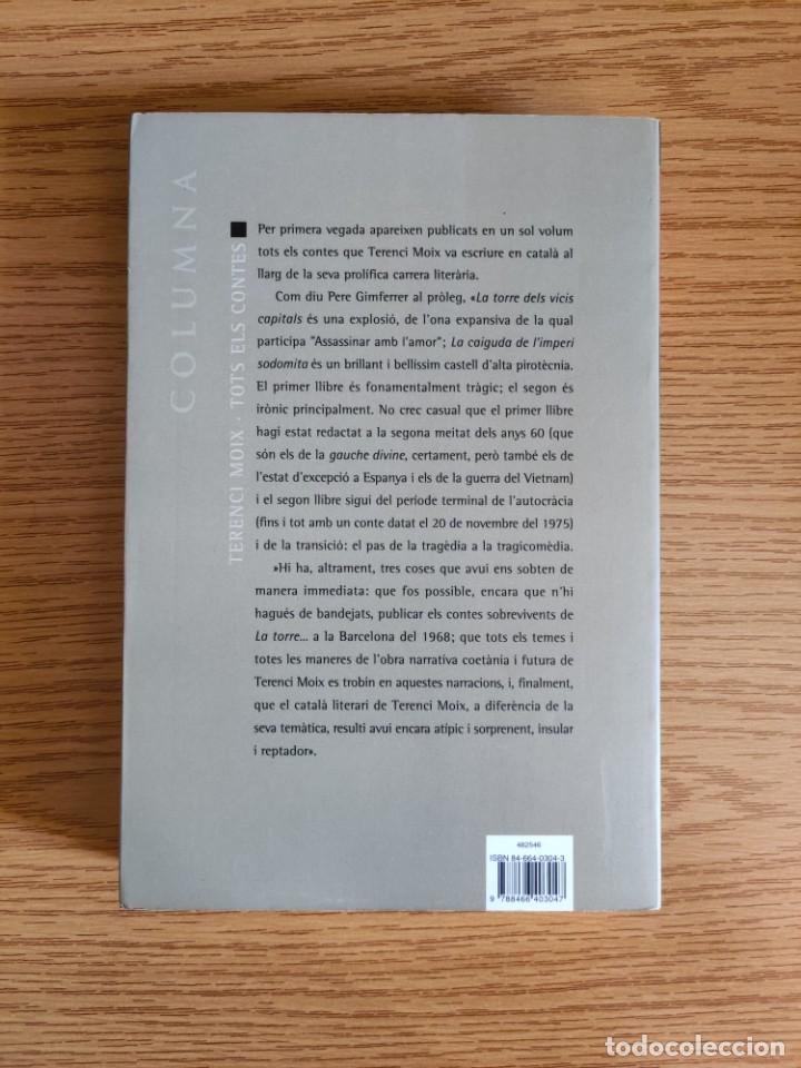 Libros: Tots els contes - Terenci Moix - Foto 2