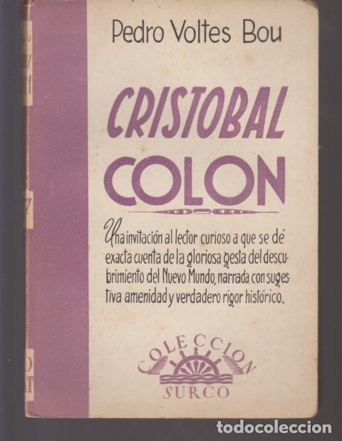 Libros: CRIST&Oacute;BAL COL&Oacute;N - PEDRO VOLTES BOU - Foto 1