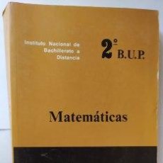 Livros em segunda mão: MATEMÁTICAS, 2 BUP. INBAD - ANÓNIMO.. Lote 224598396
