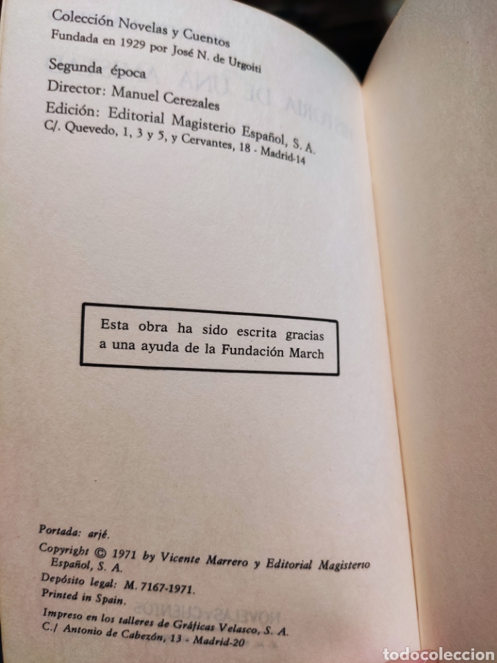 Libros: Historia de una Amistad. Vicente Marrero - Foto 3