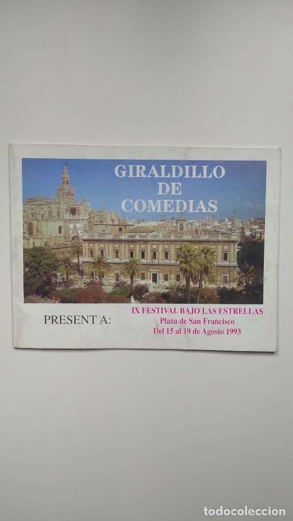 Libros: Programa IX Festival Bajo las Estrellas - Triana, 1993 - Foto 1