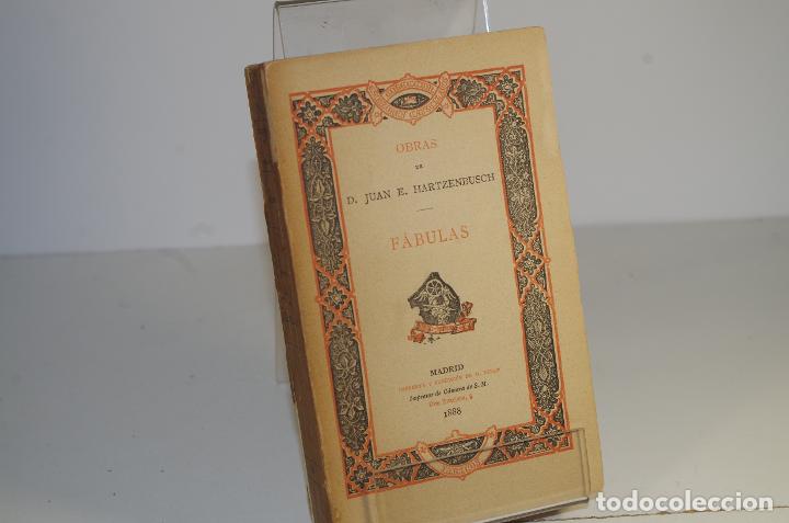 Libros: FABULAS DE JUAN EUGENIO HARTZENBUSCH 1888 - Foto 1