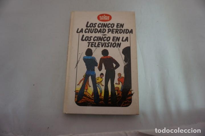 Libros: 18E/ LOS CINCO EN LA CIUDAD PERDIDA - LOS CINCO EN LA TELEVISION - Foto 1
