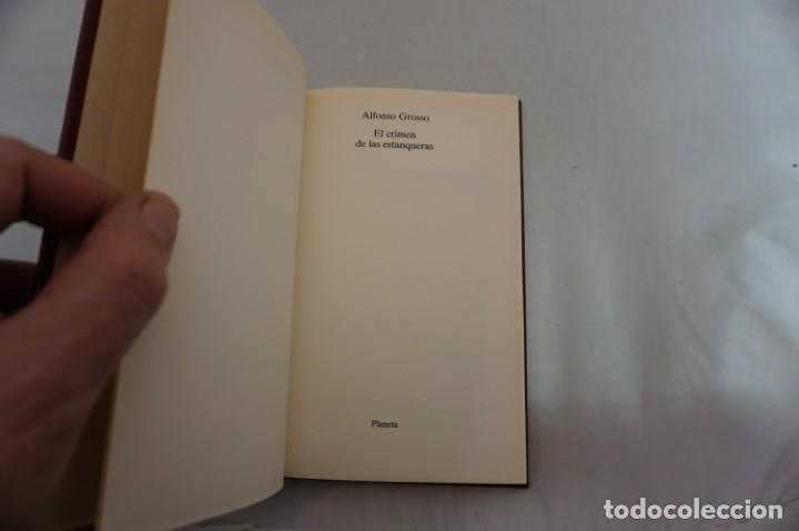 Libros: 8D/ EL CRMEN DE LAS ESTANQUERAS - ALFONSO GROSSO / PLANETA - Foto 3