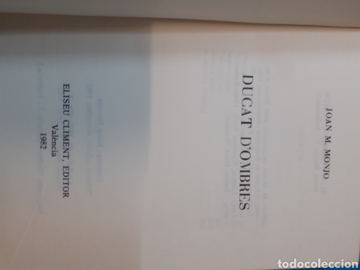Libros: DUCAT D&acute;OMBRES - MONJO,Joan M. - Foto 3